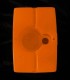 View of Orange Luminary bottom