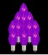 Set of 13 Replacement Purple C7 Light Bulbs