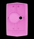 View looking inside Pink Luminary