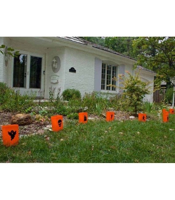 Set of 6 Halloween Luminaries