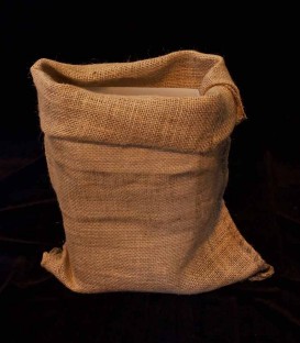 Set of 6 Loose Burlap Bags