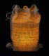 Snug Burlap Bag at Night