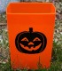 Set of 12 Halloween Luminaries - Pumpkin