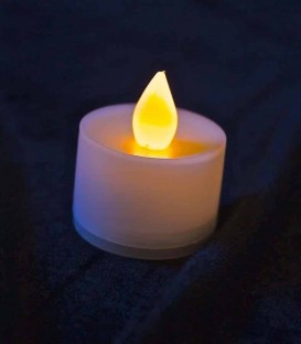 Individual Amber LED Tea Light