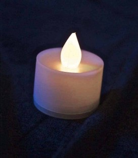 Individual Timer Warm White LED Tealight
