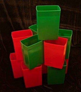 Set of 12 Christmas Luminaries