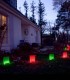 Red & Green Luminaries In Use