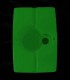 View of Green Luminary bottom