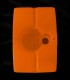 View of Orange Luminary bottom
