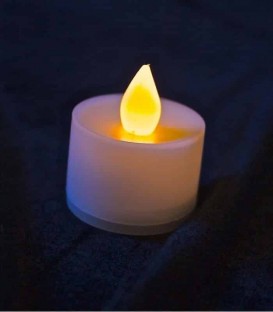 Amber LED Tealight