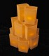 Set of 12 Brown Luminaries