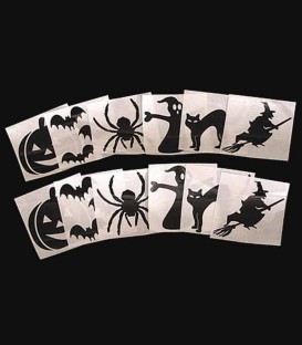 Set of 12 Halloween Decals