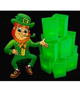 St. Patrick's Day Luminaries