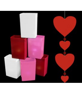 Valentine's Day Luminaries