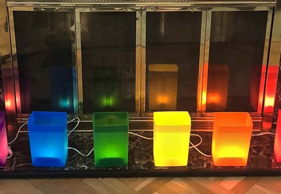 Rainbow Luminaries Take Off!