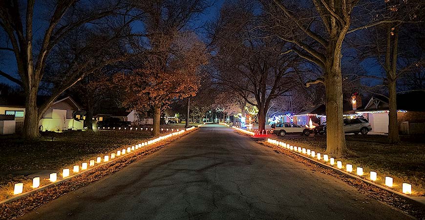 Why Neighborhood Luminary Programs Glow With Positivity!